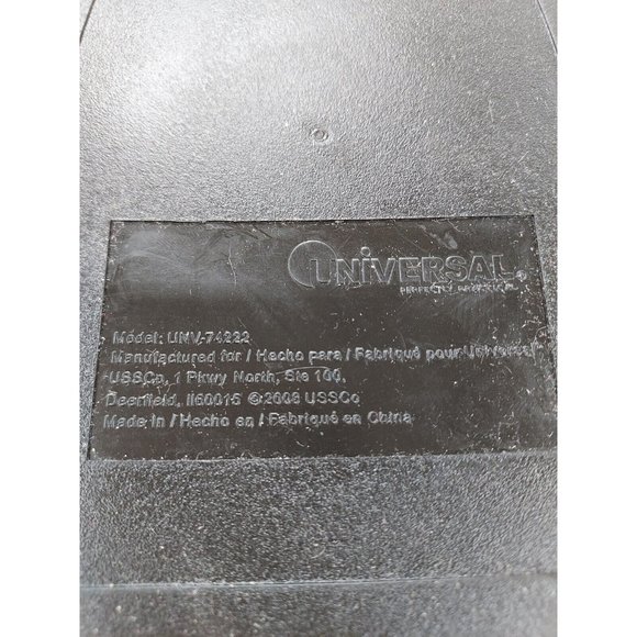 Universal 2 Hole Punch Model UNV-74232  6x5 1/2x 4" with 7" slide guage. - Picture 3 of 3